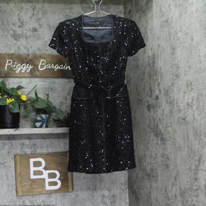 Sequin Button Down Dress - Etsy