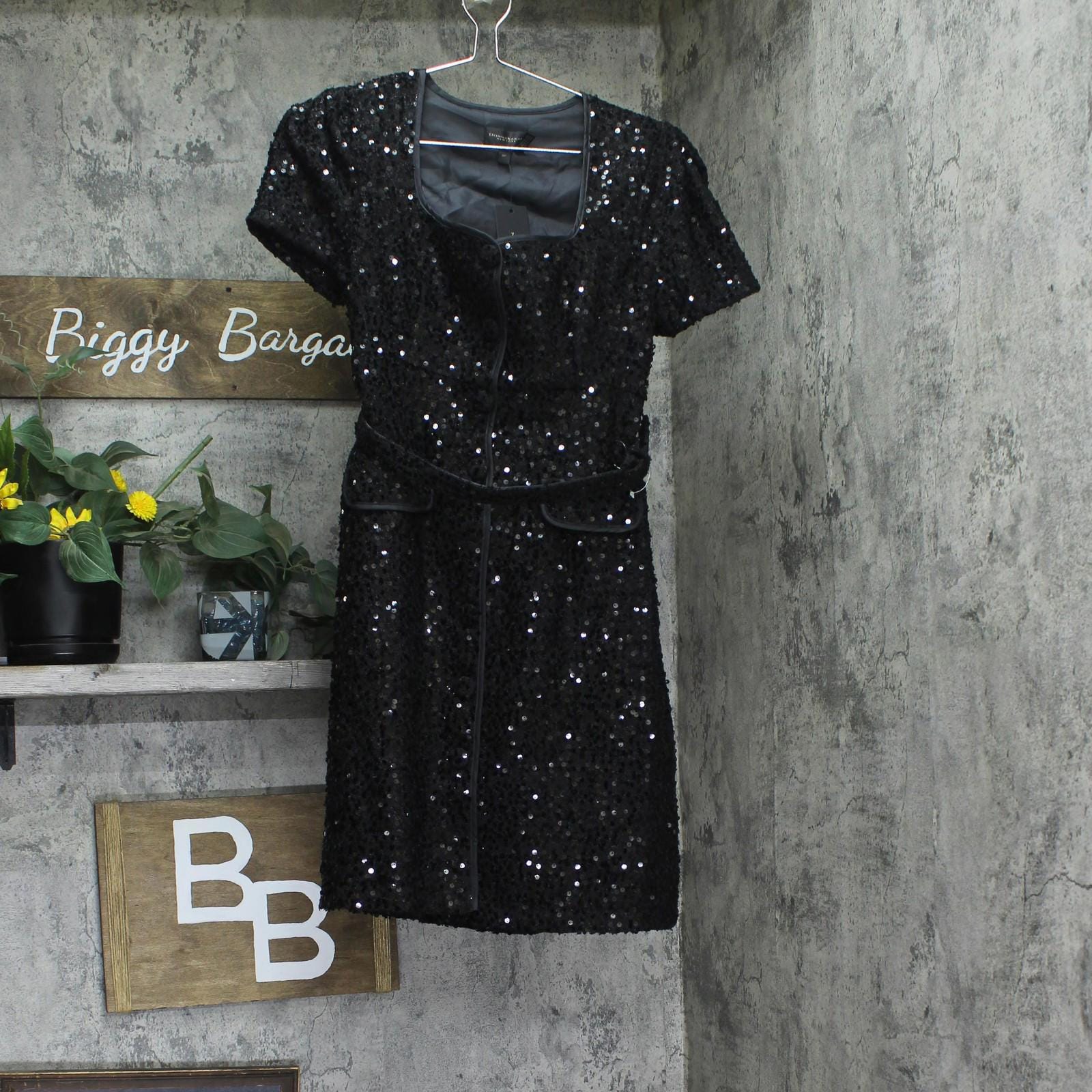 Sequin Button Down Dress - Etsy