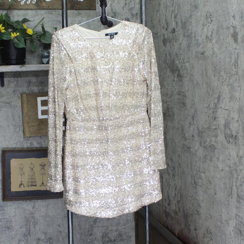 Bcbg Striped Boat Neck Dress Bd5e5180 Champaign Brown 10 Bild 1