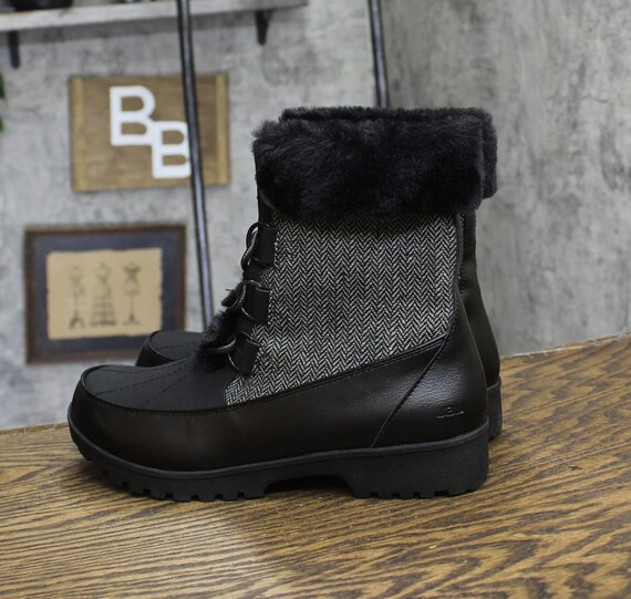 New Jbu By Jambu Boot Mid Calf B1nor01 Herringbon… - image 2