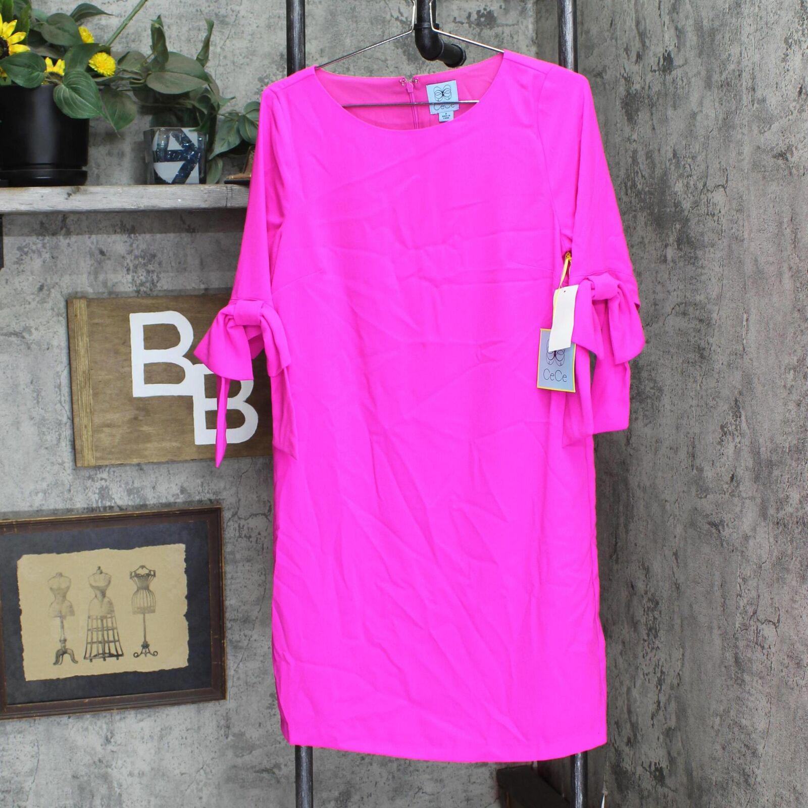 Cece bow tie sleeve shift dress sales