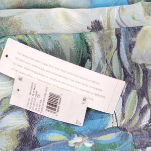 Nwt Aidan Mattox By Adrianna Papell Dress Blue Multi 18 image 4