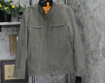 Nwt London Fog Mens Jacket Vibrant Polished Nickel Gray Xl