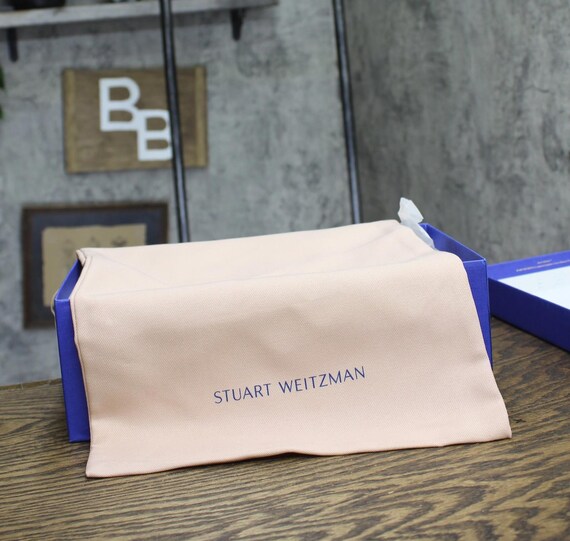 Stuart Weitzman Cayman 35 Block Heel Slides Se013… - image 6