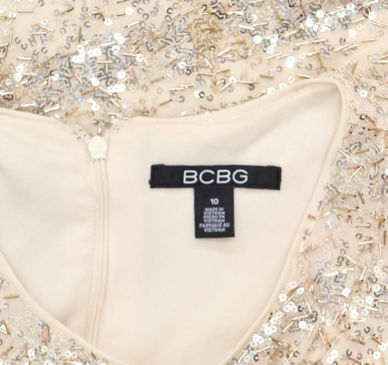 Bcbg Striped Boat Neck Dress Bd5e5180 Champaign Brown 10 Bild 3