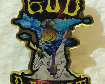 Goddabbit pin,Hat Pins,Stoner Gifts,Hat Swag, Hat Accessories,Weed Swag,Marijuana Festival Pins,Weed Pins,420 Gifts