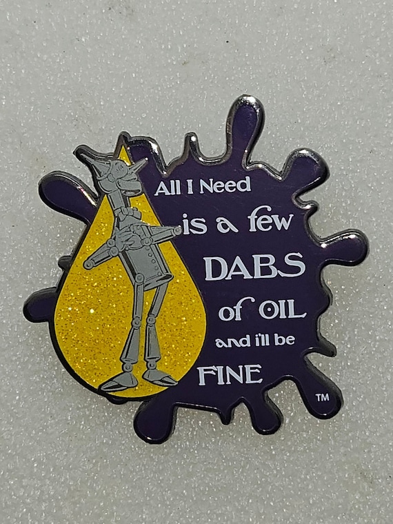 Tinman Pin, Stoner Gifts, Hat Pins, 420 Gift, Hat Accessories, Weed Swag, Marijuana Festival Pins, Weed Pins