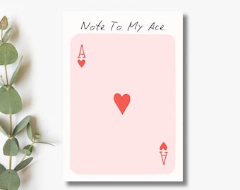 Personalized Notepad Love Sticky Note Cute Stationery Gift Custom Memo Pad for Couples Friends Romantic Message Note Cute Gift Idea Post it