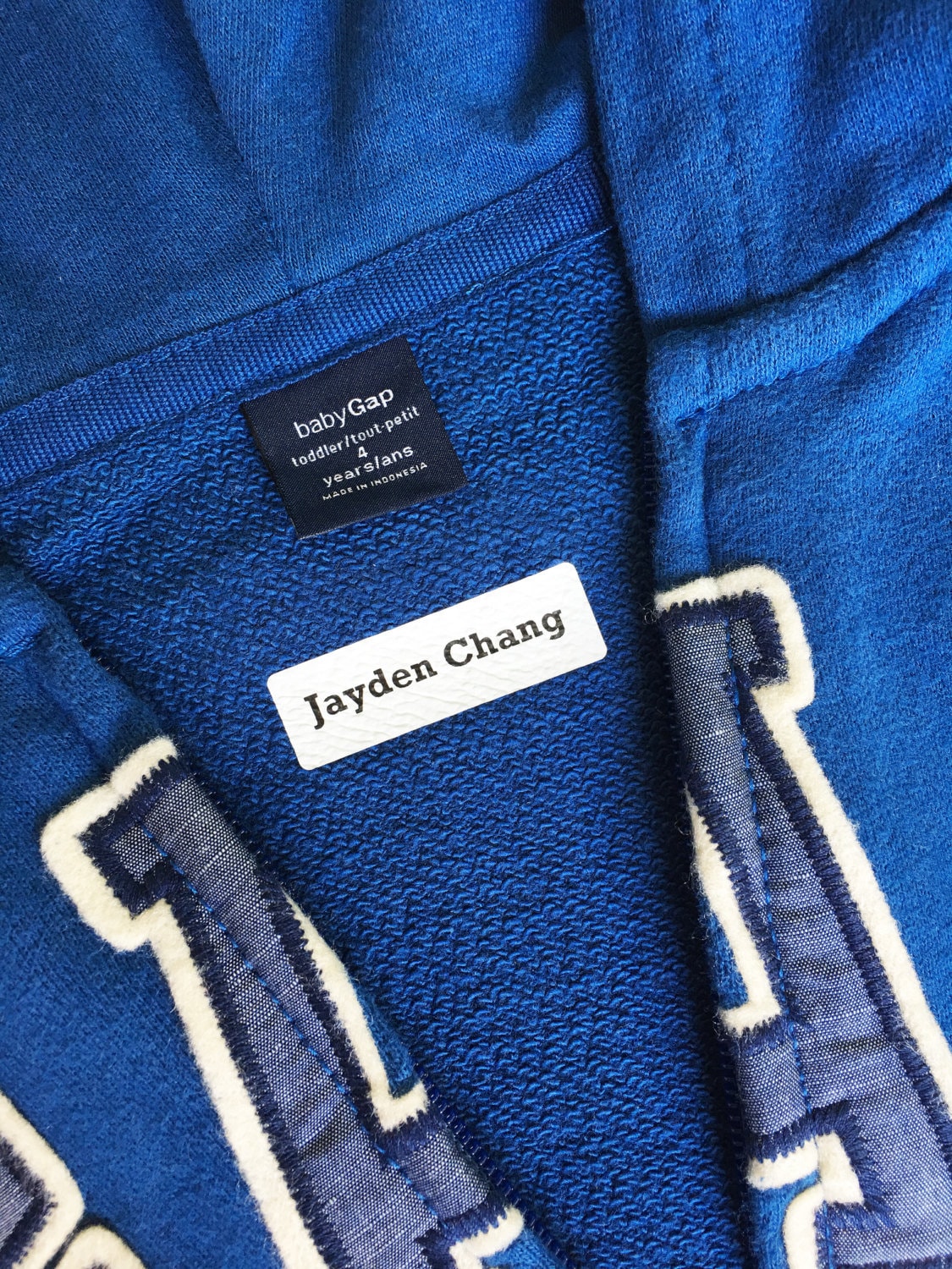Iron On Labels – 40 Personalised clothing Labels