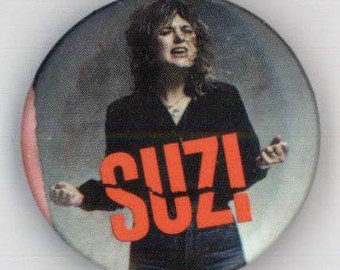 Suzi Quatro T Shirt 48 Crash Glam Rock Leather Tuscadero Music Unisex Women Gift
