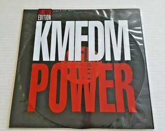 KMFDM Power 12 Vinyl Record Etched Limited Numbered | Etsy