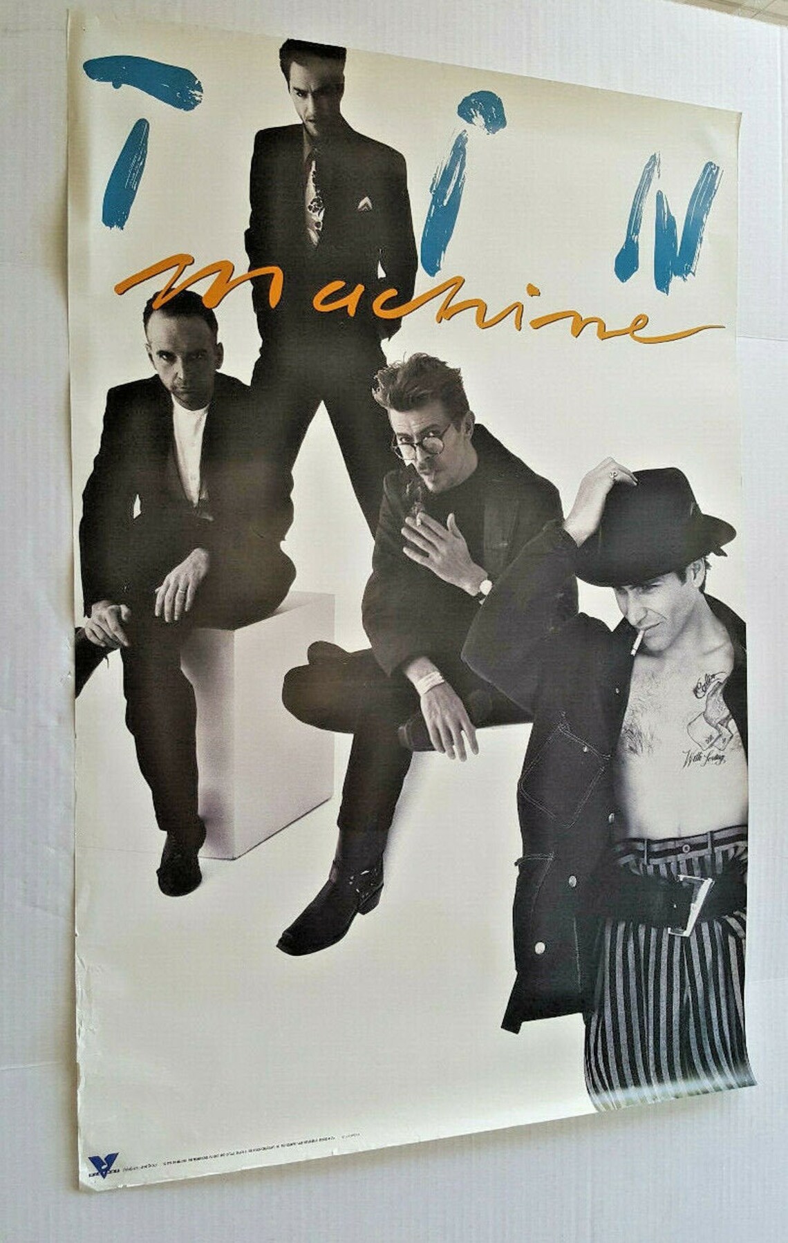 TIN MACHINE Poster seltene Promo 1991 große 36 X24 Etsy