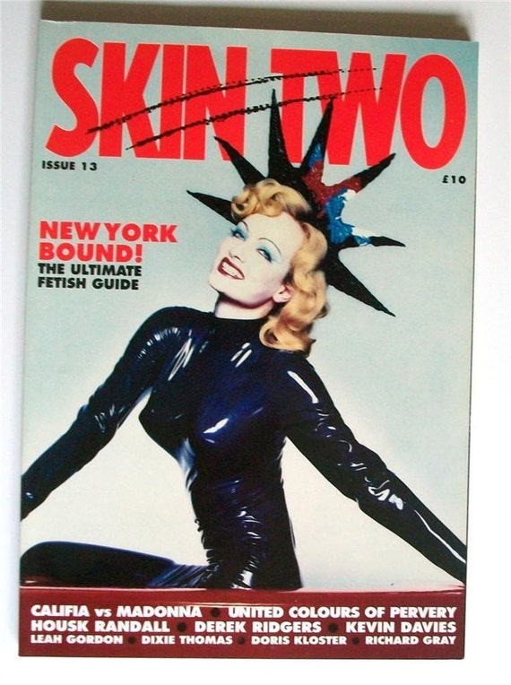 Skin Two 13 Magazin Latex Rubber 1993 New York Club Scene Etsy