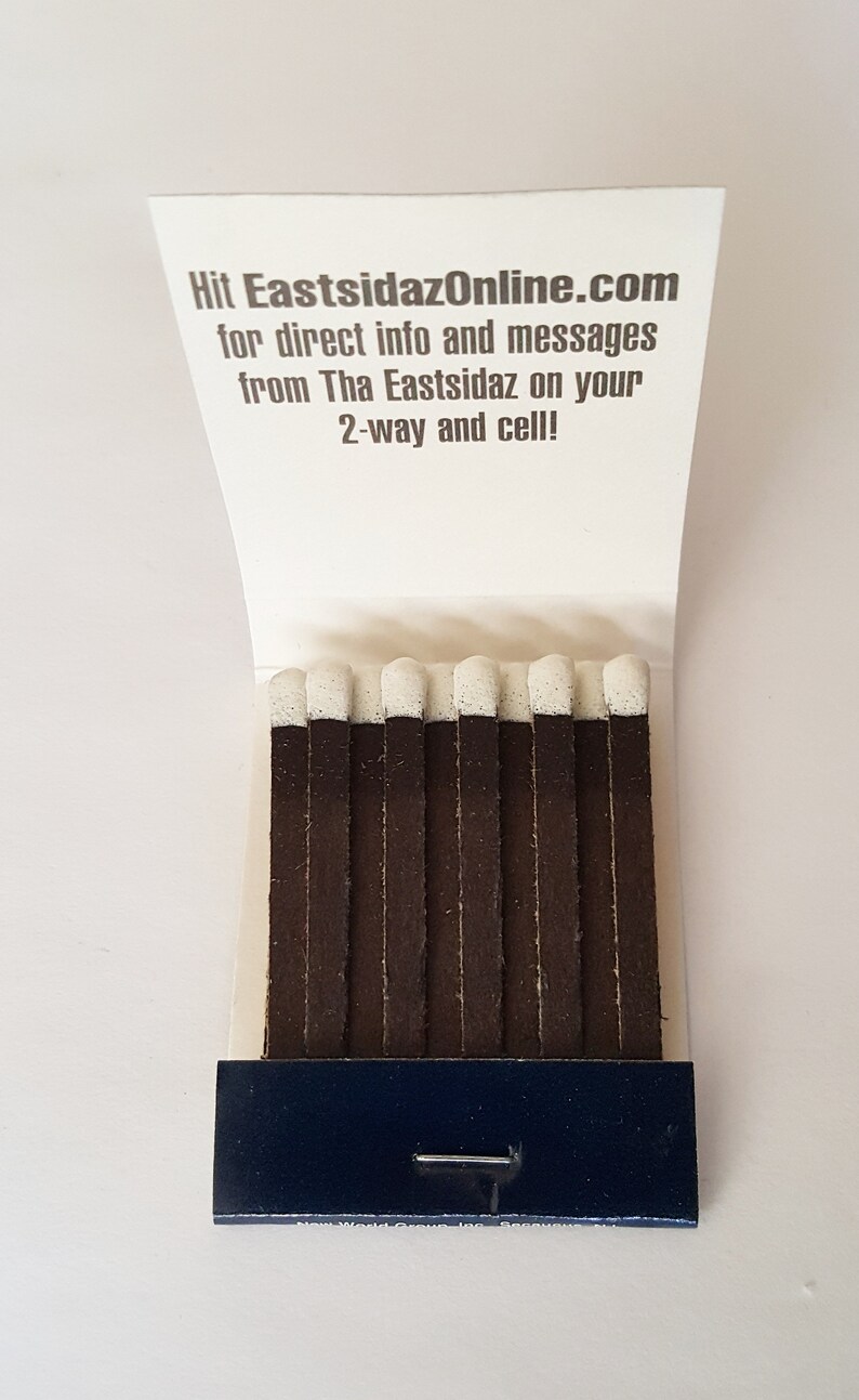 SNOOP DOGG Matches / Car Air Freshener Eastsidaz Duces N Trayz Etsy