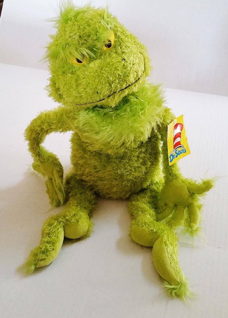 the grinch bean plush