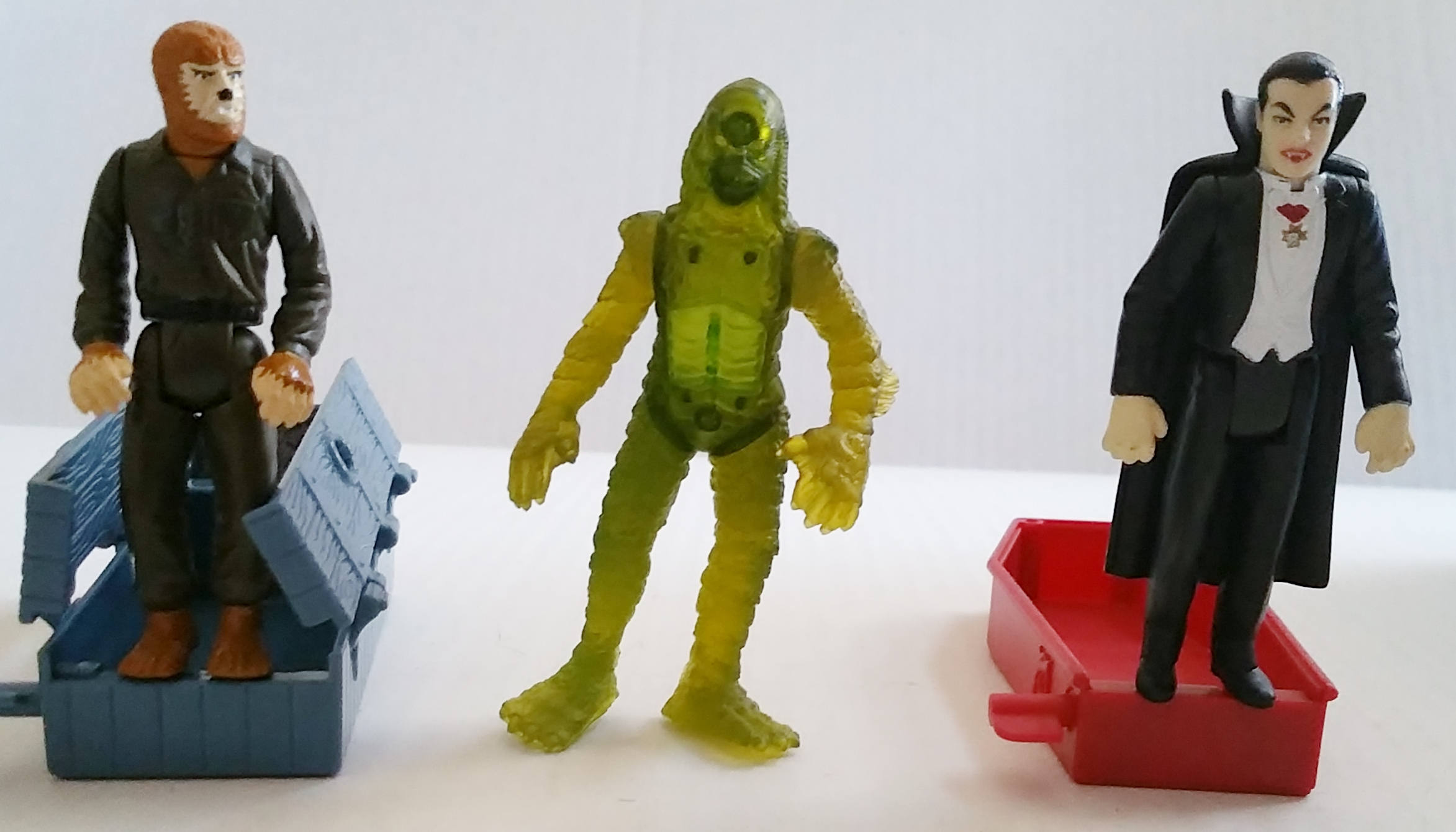 UNIVERSAL MONSTERS Burger King Kids Club Toys Lot Of 3 | Etsy