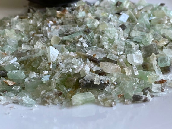 Crystal Chips 1/2 Pound Tumbled Crystals Natural Crushed 