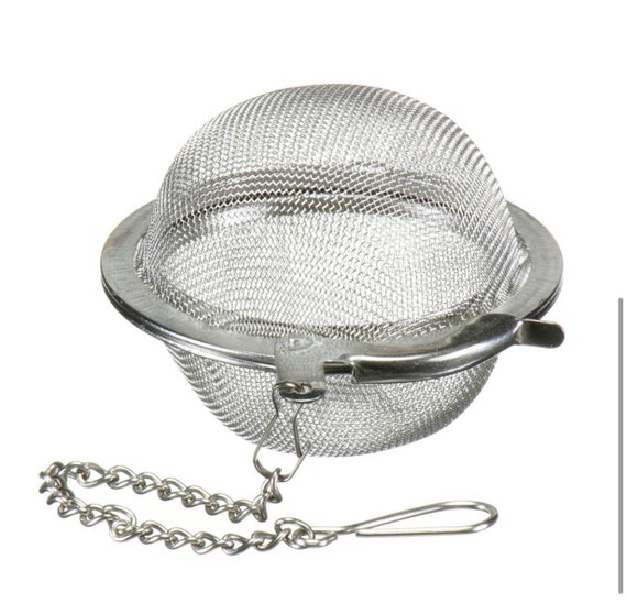 Tea Infuser Mesh Ball Tea Infuser Stainless Steel 2 Mesh Tea Etsy