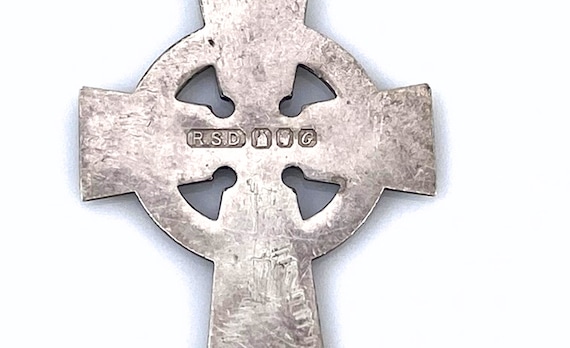 Celtic Cross Necklace 925 Sterling Silver | Dubli… - image 8