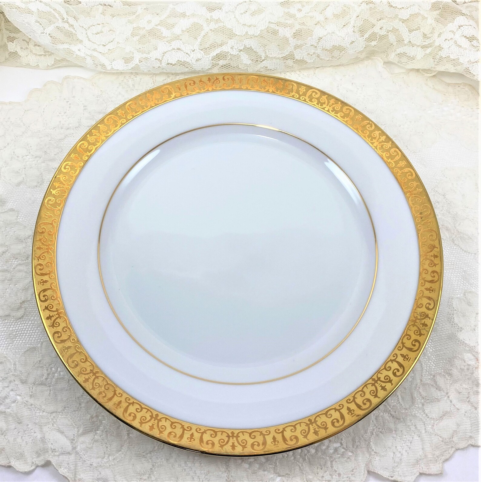 Gold Buffet Royal Gallery Dessert Plate 8 1/2 Gold Etsy