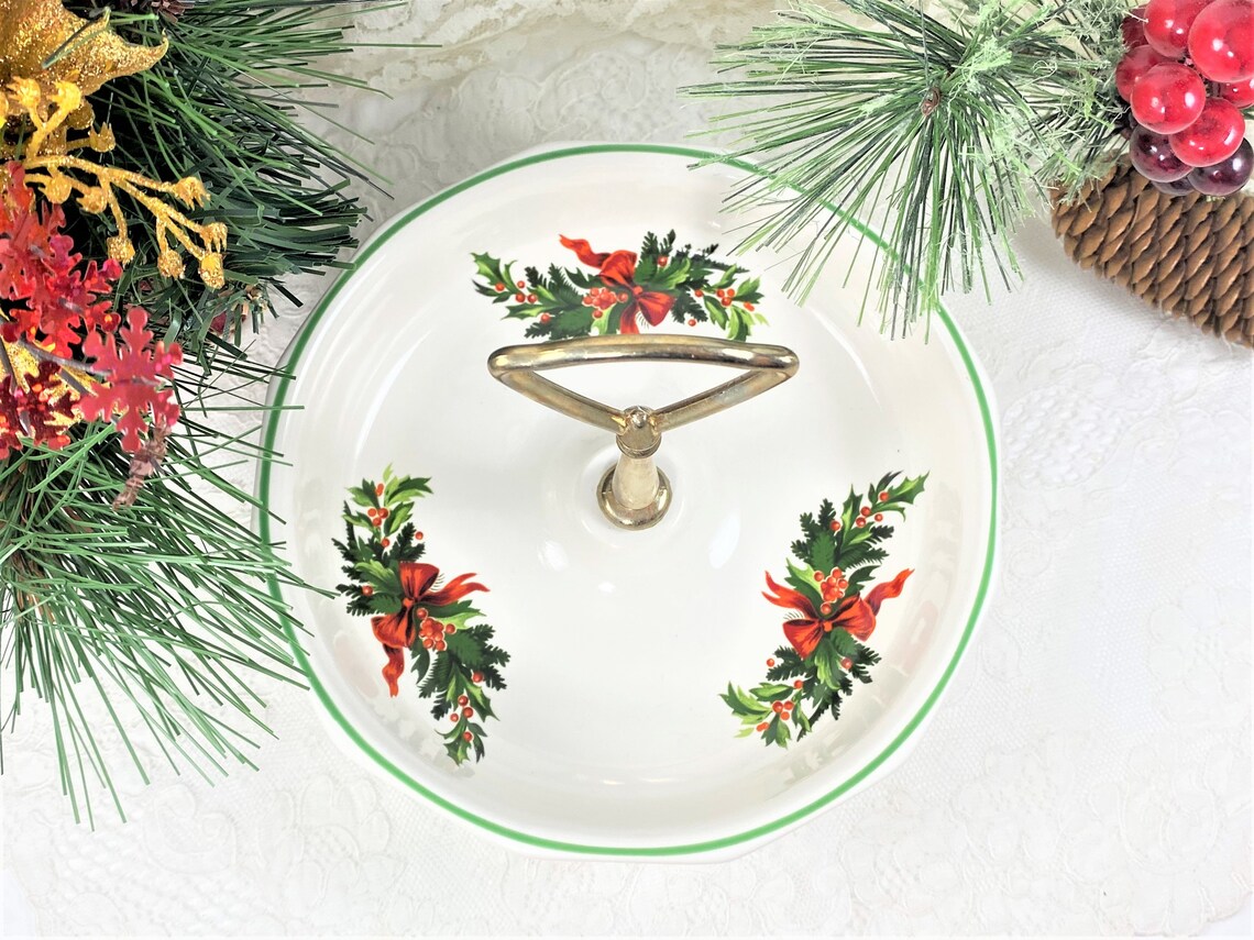 Vintage Tray Pfaltzgraff Christmas Heritage Candy Dish with | Etsy