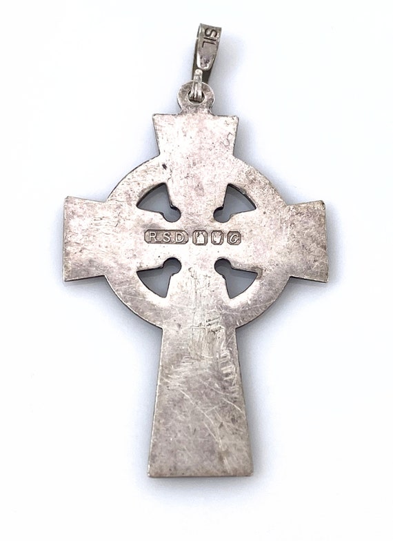 Celtic Cross Necklace 925 Sterling Silver | Dubli… - image 3