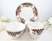Colclough Royale Creamer, Sugar Bowl, Saucer - COLCLOUGH - Milk Jug, Small Bowl, Plate, Gift for Him, Gift for Her, Ridgway Potteries