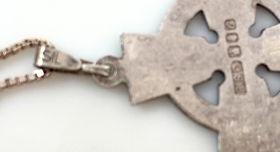 Celtic Cross Necklace 925 Sterling Silver | Dubli… - image 10