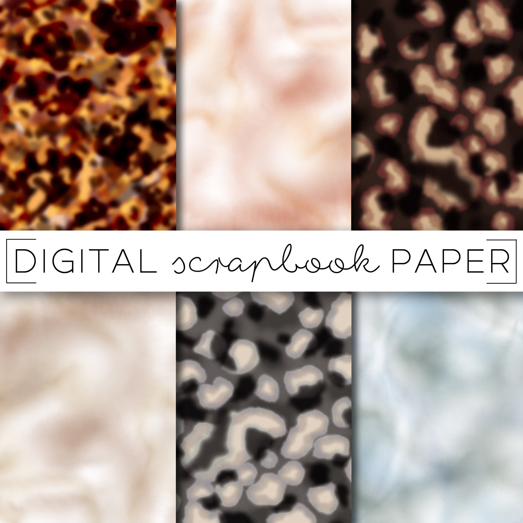 Tortoise Shell Pattern Background