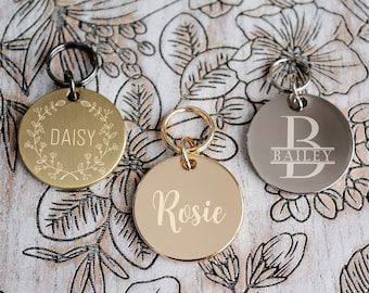 Personalized dog tag dog tags lightweight dog id tag doublesided pet tag dog tag id badge pet tag pet id tag