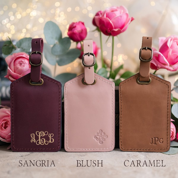Gepäckanhänger personalisiert, Leder-Gepäckanhänger, Gepäckanhänger Gunst, Gepäckanhänger Hochzeit, Hochzeitsgeschenke, Gürtelstift-Anhänger