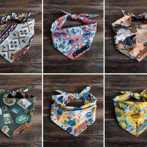 Hond bandana gepersonaliseerd, halsband hond, halsband huisdier, hond accessoires, bloemen hond bandana meisje, tribal hond bandana jongen, bloem hond bandana