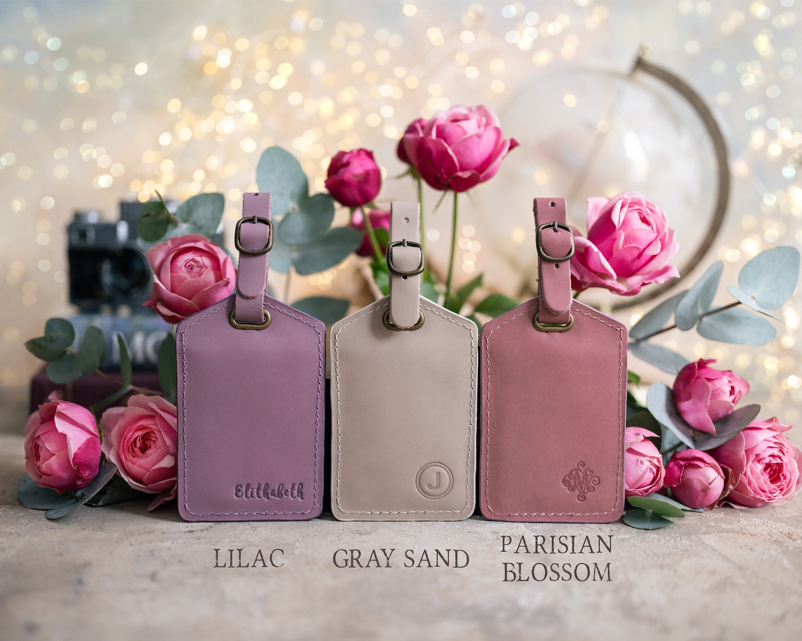 Luggage Tags Personalized, Leather Luggage Tags, Luggage Tag Favor