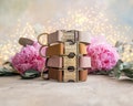Dog collar Leather, dog collar personalized, dog collar girl, dog collar boy, dog collar with ANTI-BRASS color buckle leather RUSTIC buckle product logo