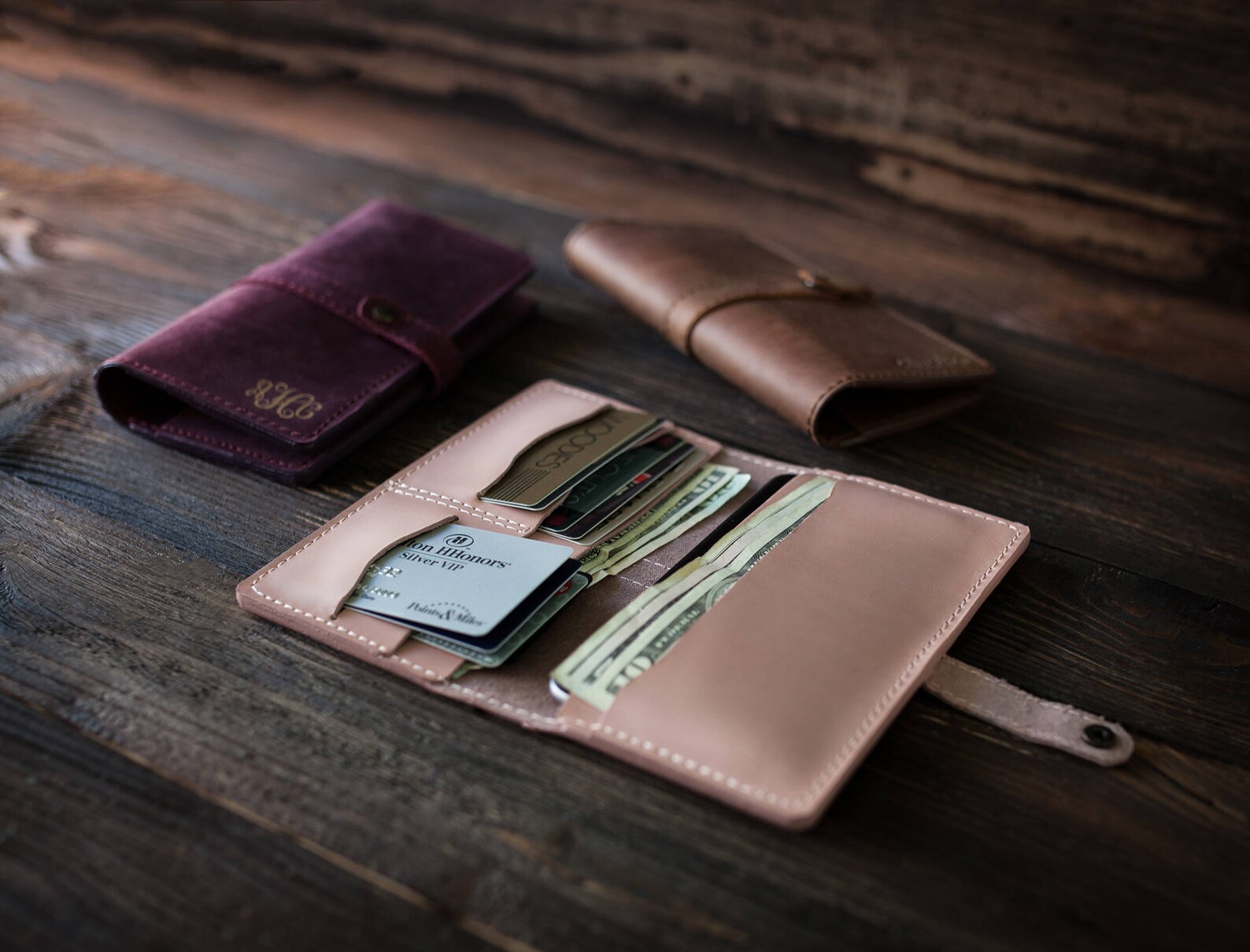 Leather Womens Wallet Wallet Women Leather Mothers Day Gift Etsy