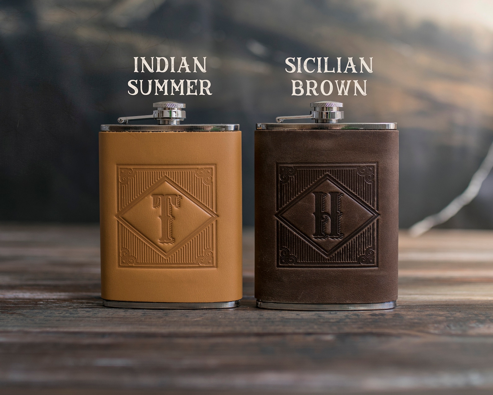 Personalized initial hip flask for men groomsmen gifts flask Etsy