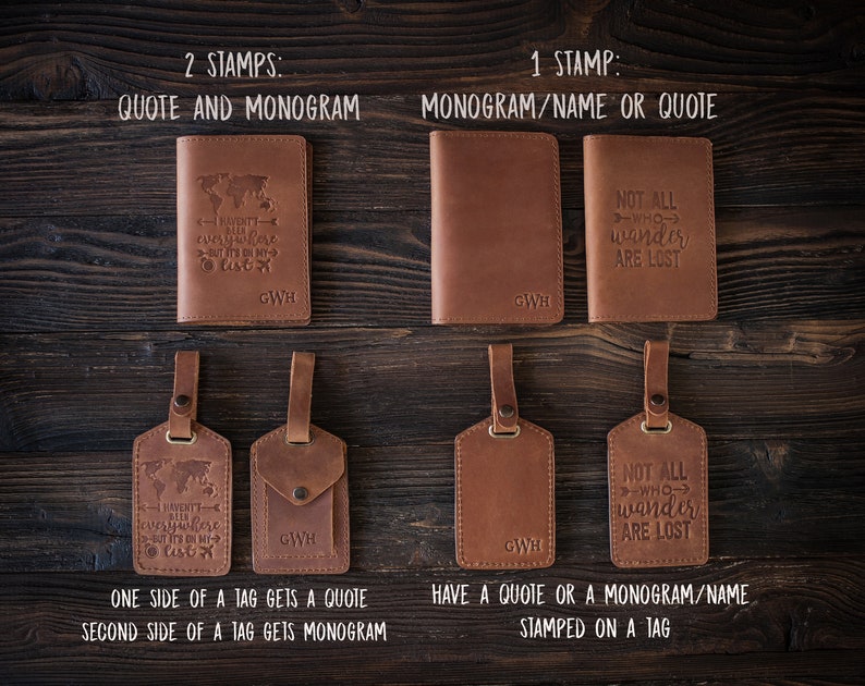 Custom Luggage Tags Personalized Leather Luggage Tags Etsy Canada