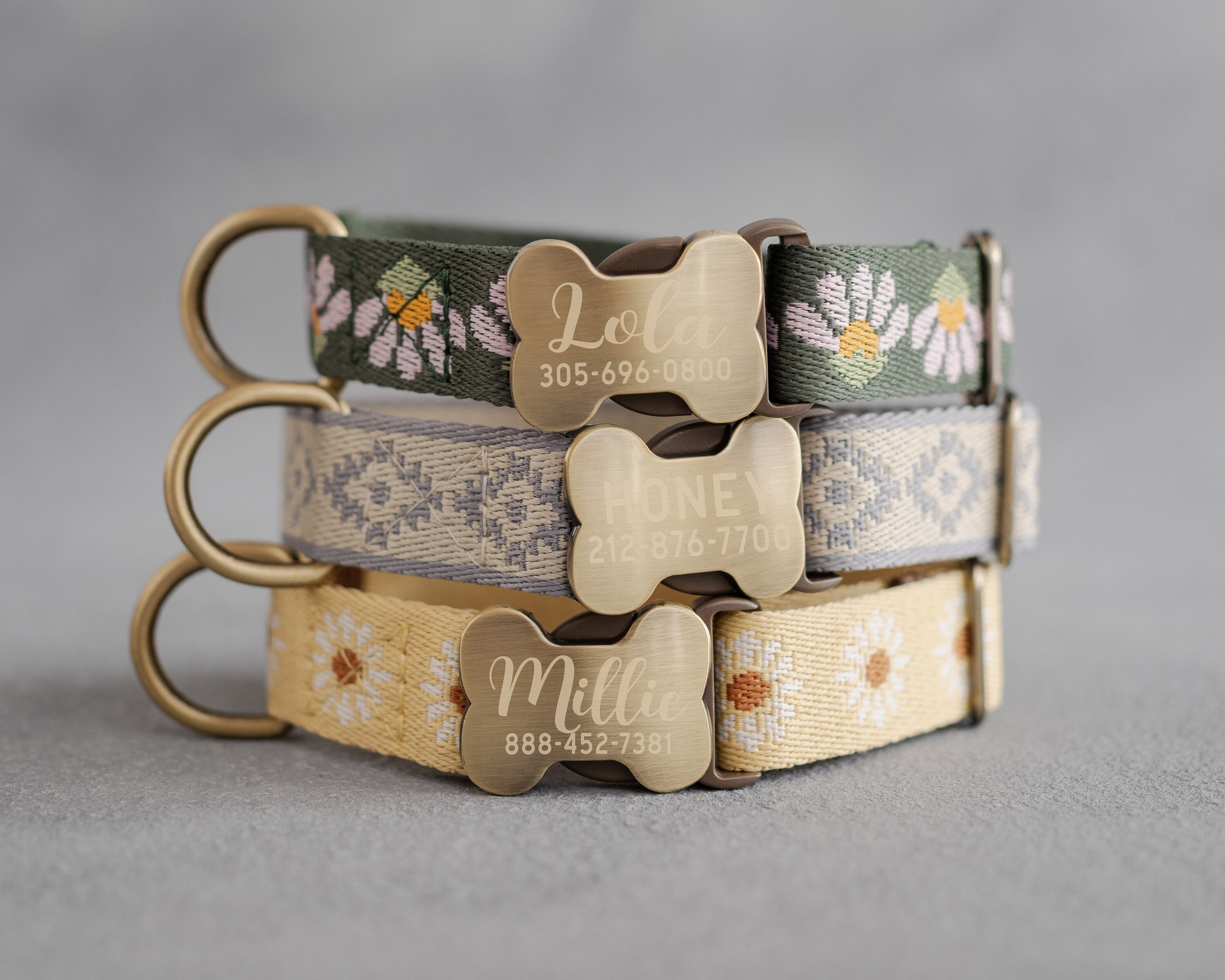 Buy Wholesale China Fashion Pet Accessories Luxury Leather Dog Collars,pu  Classic Printing Designer Dog Collar Leash & Leather Dog Collar at USD 1.52