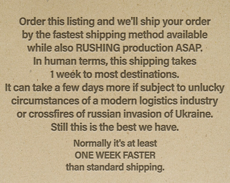 DHL EXPRESS shipping 5-7 business days at least one week faster than regular shipping fastest shipping method available image 2