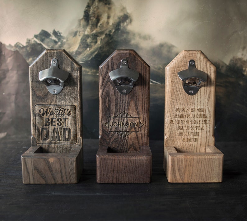 Wooden Bottle Opener Groomsmen Gifts for Men Groomsmen Gift Etsy