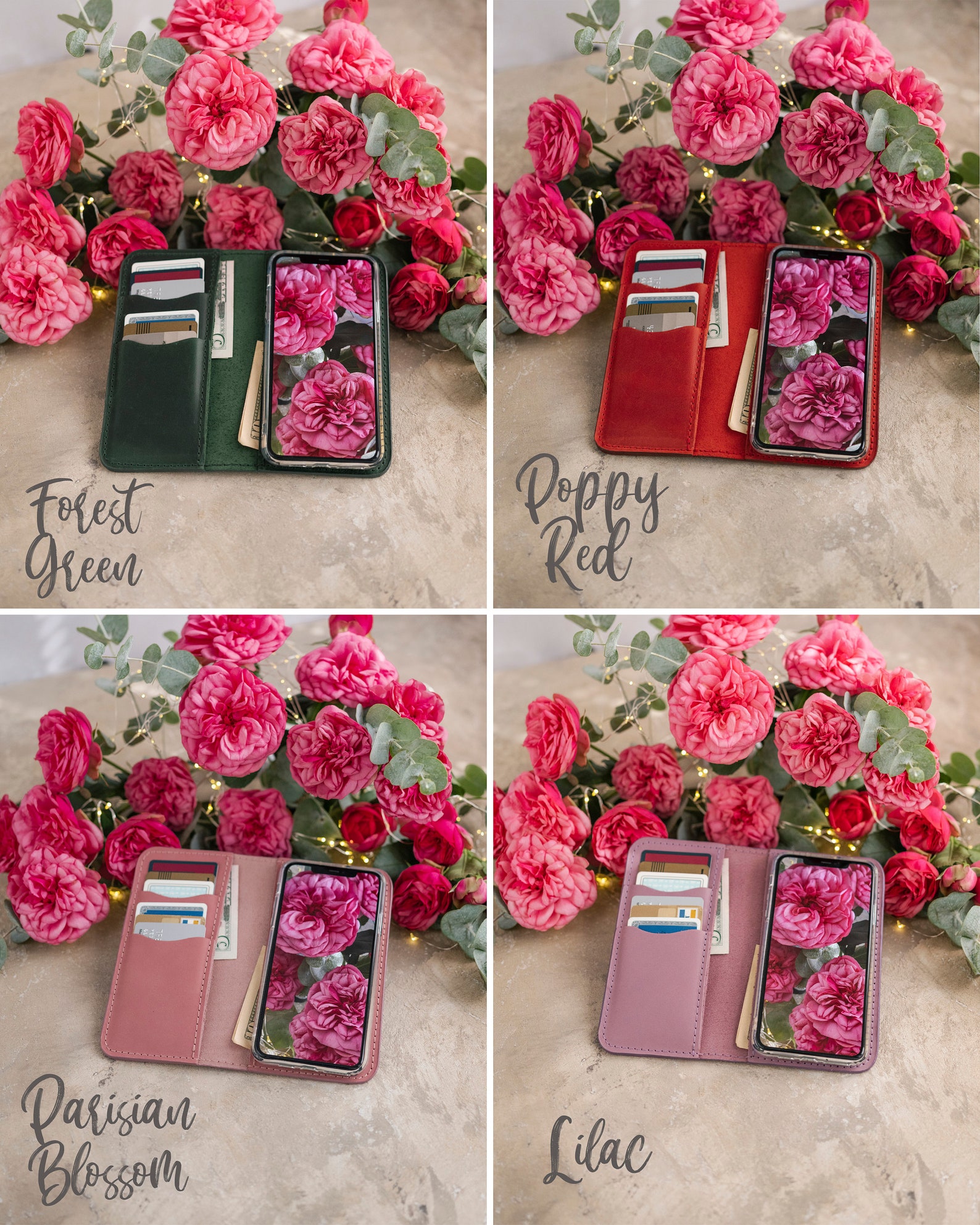 Leather Iphone 11 Pro Max Case Wallet Iphone 11 Case Wallet Etsy