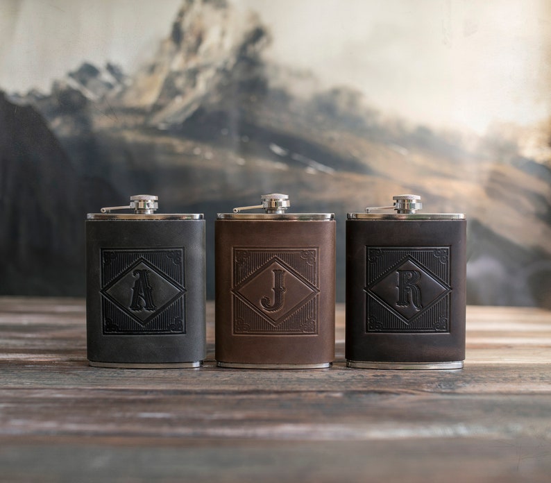 Hip Flask Groomsmen Gifts Personalized Groomsmen Gift Flask Etsy