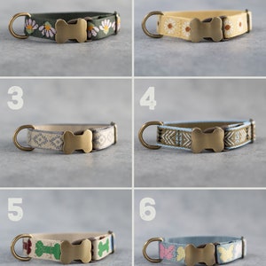 Gurtband Hundehalsband personalisiert, Hundehalsband Junge, Hundehalsband Mädchen, Hundehalsband graviert, Tribal Hundehalsband, Muster Hundehalsband, 2,5 cm Breite Bild 3