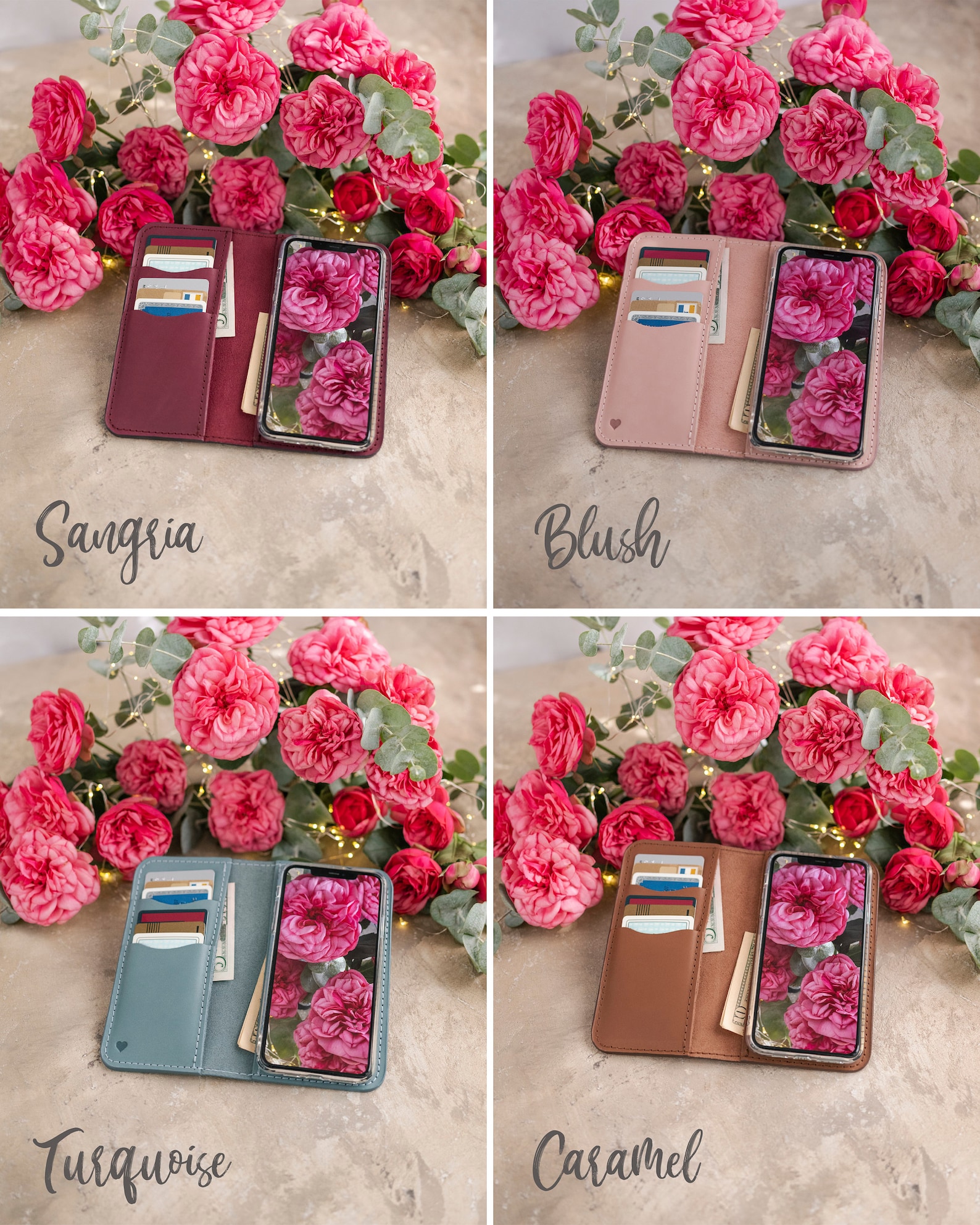 Leather Iphone 11 Pro Max Case Wallet Iphone 11 Case Wallet Etsy