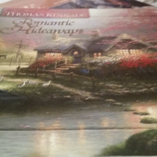 Thomas Kinkade Romantic Hideaways/ Book/ Paintings/ Thomas Kinkade Paintings 1997