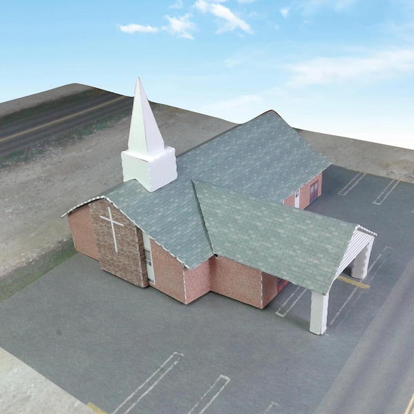 Z Scale Building Etsy