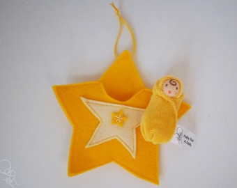 star baby, twinkle twinkle little star, pocket waldorf doll