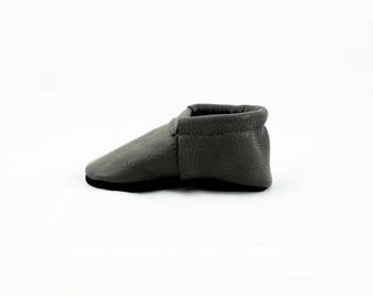 BLACK || loafer moccasin