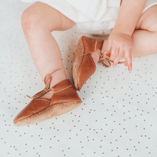 BROWN || mary jane moccasin