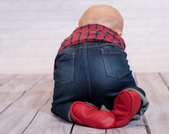 RED || loafer moccasin